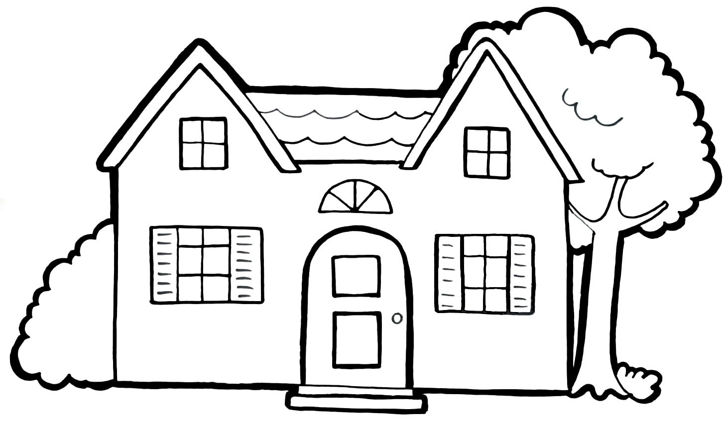 Coloring page House Mansion