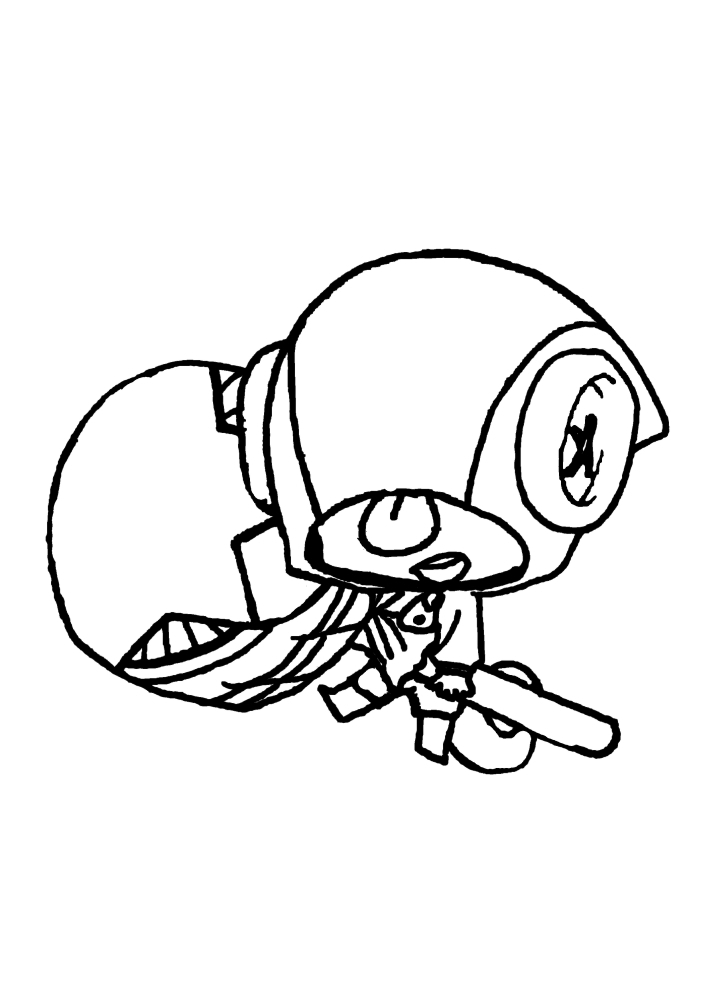 Leon Coloring Pages From The Game Brawl Stars The Largest Collection Is 70 Pieces Razukraski Com - brawl stars para pintar