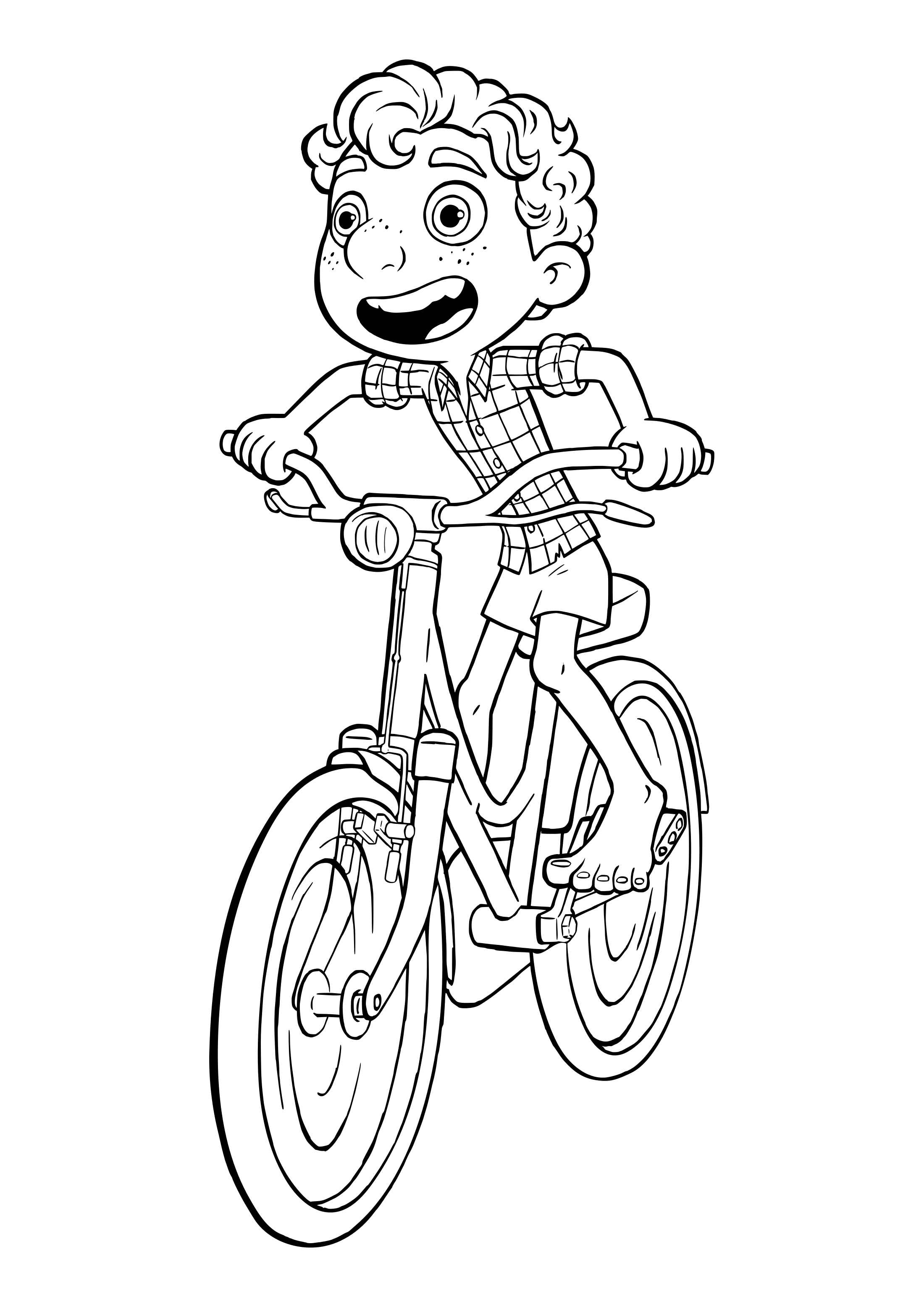 Coloring page Luca Luca Paguro