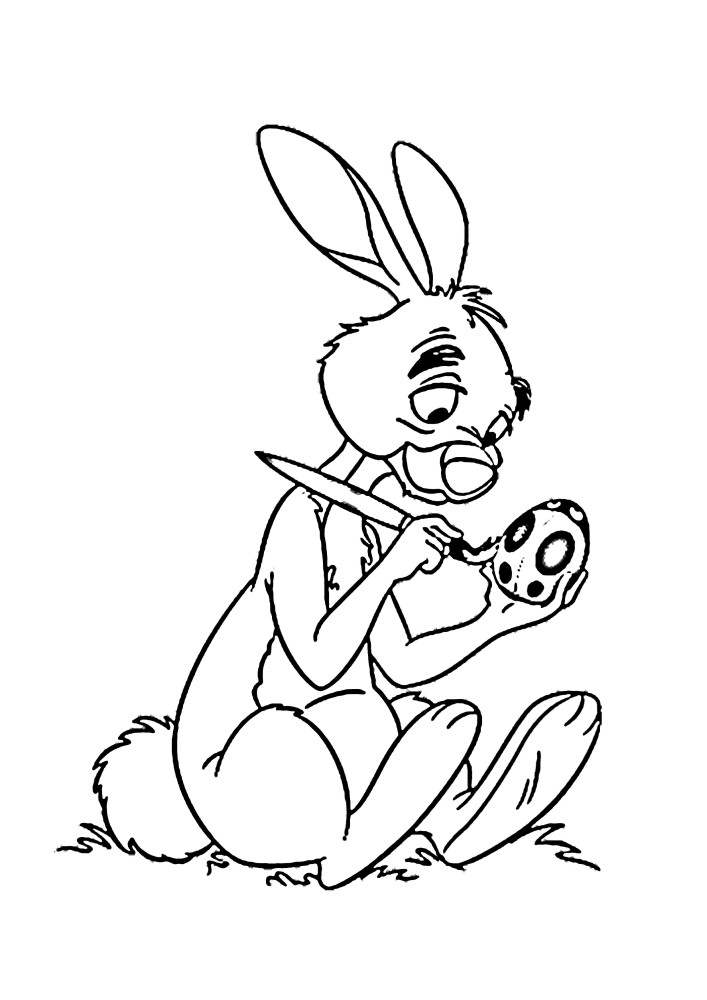 Minnie mouse listo para ir a Pascua