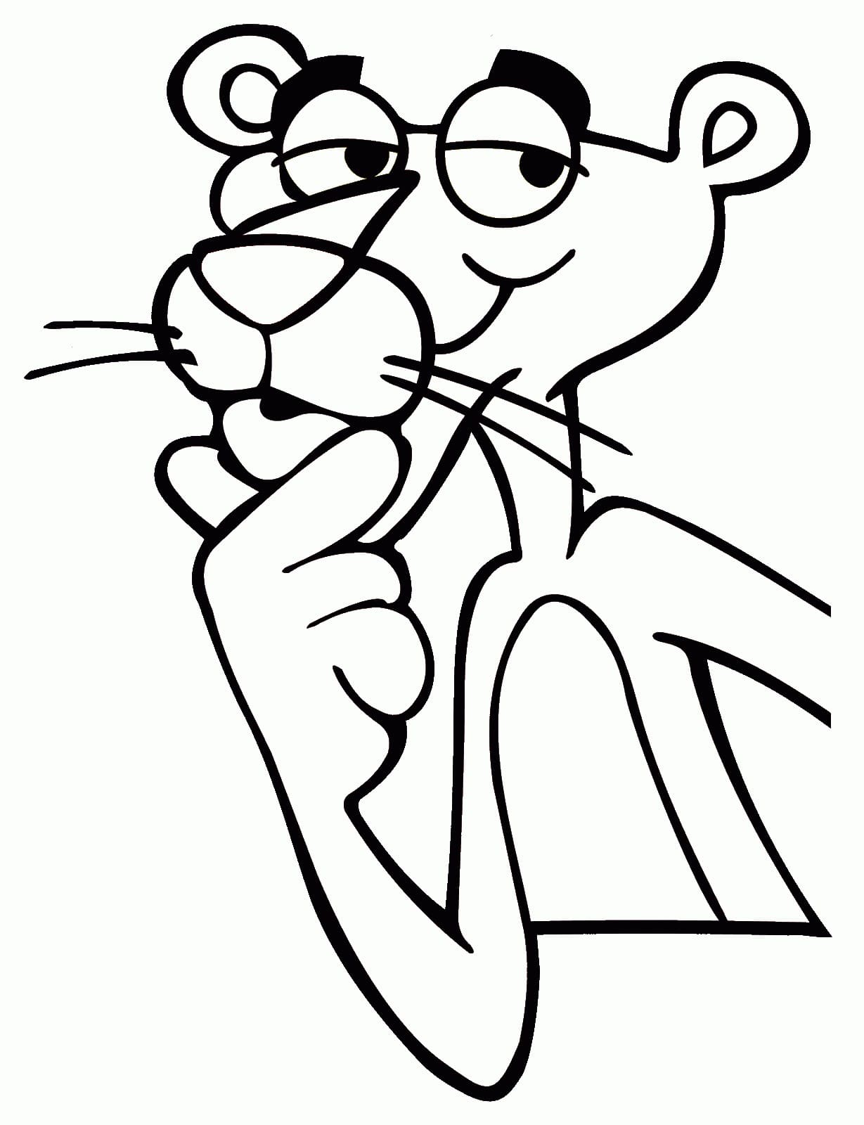 Pink Panther Coloring Pages - Printable