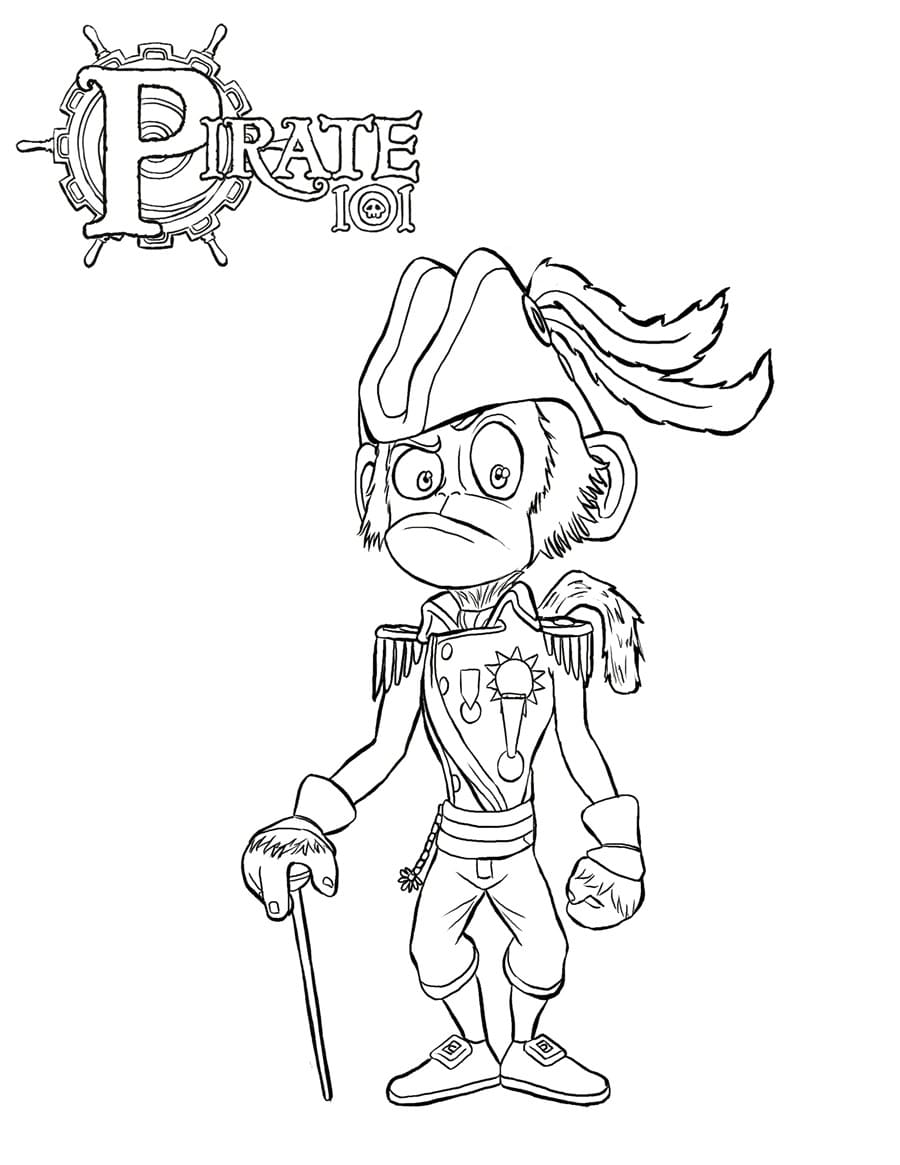 Coloring Pages Pirates Pirates LOL Print