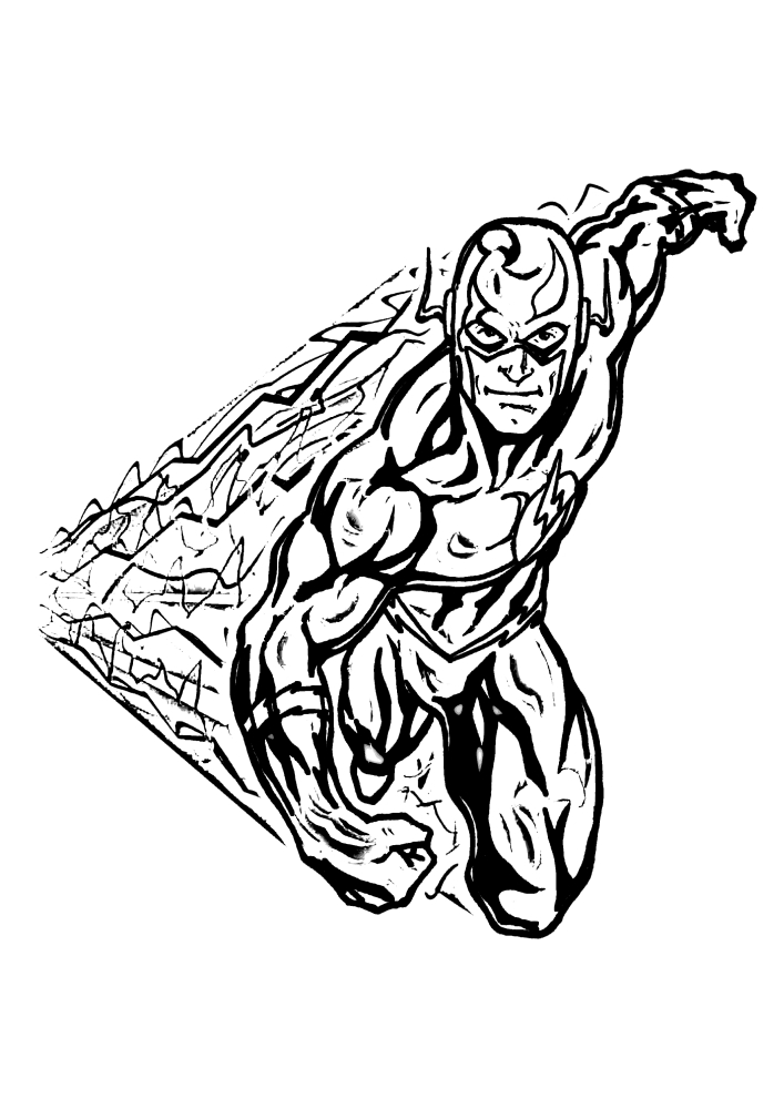 Flash super-héros le plus rapide