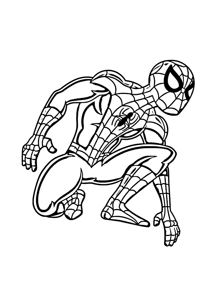 Peter Parker-coloring book