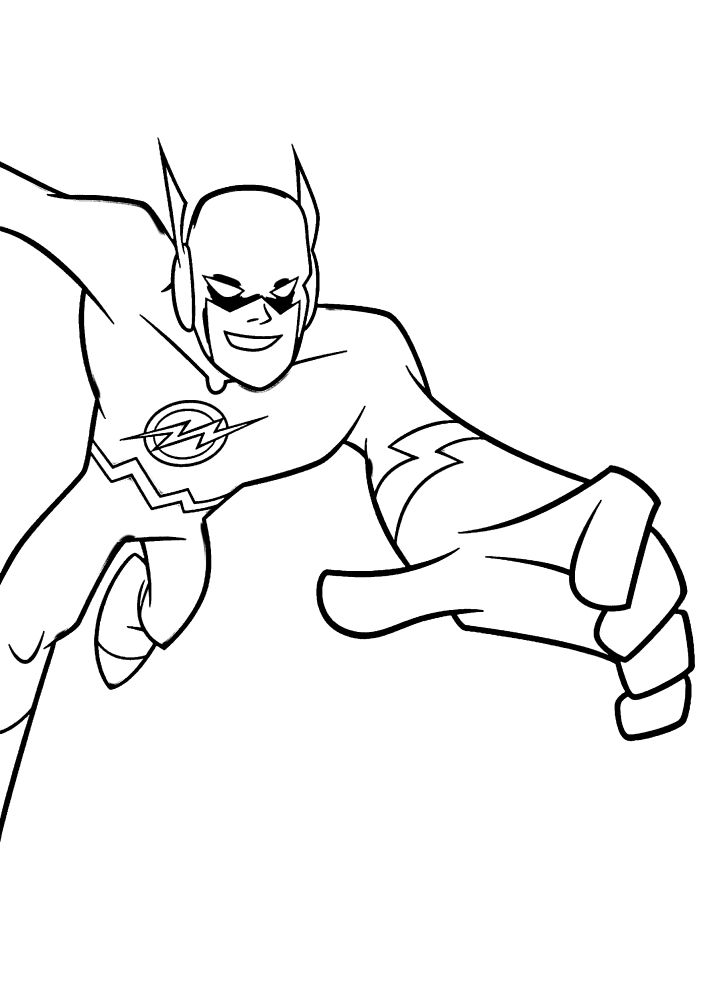 Flash est un personnage super-rapide.