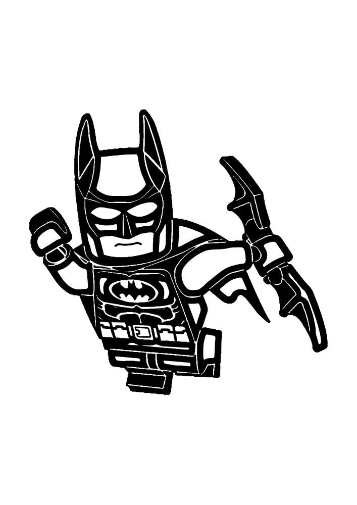 Lego Batman-livro para colorir