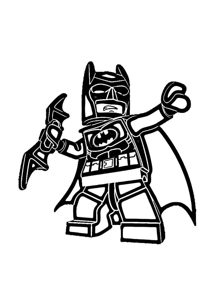 Бэтмен в лего