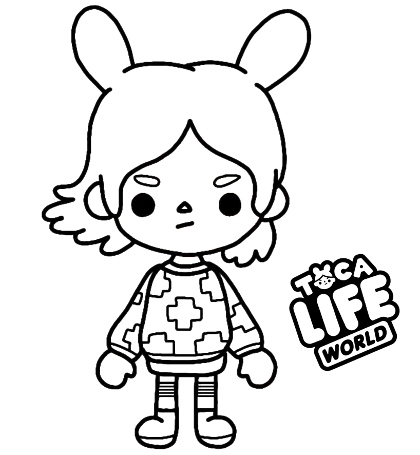 Toca Boca coloring pages - Printable