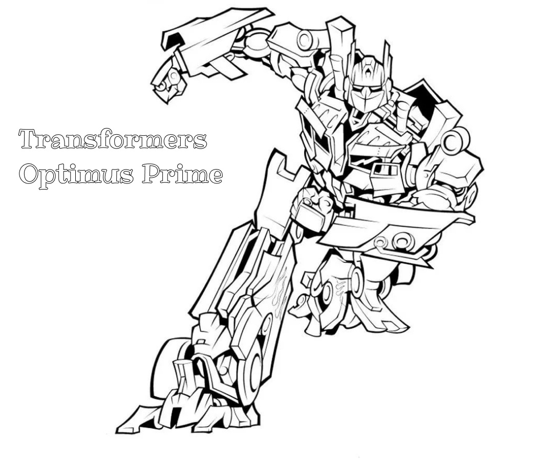 Ausmalbilder Transformers – Kostenlos Ausdrucken