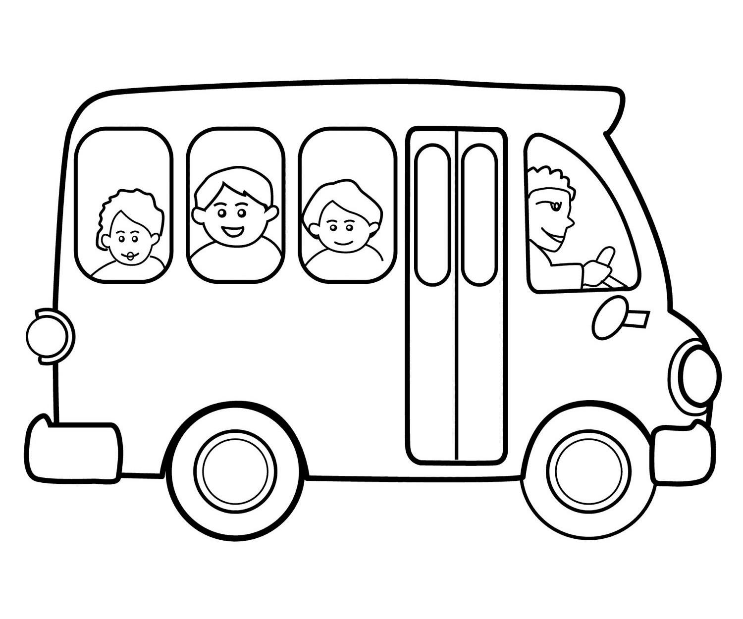 Transporte Para Colorear Para niños