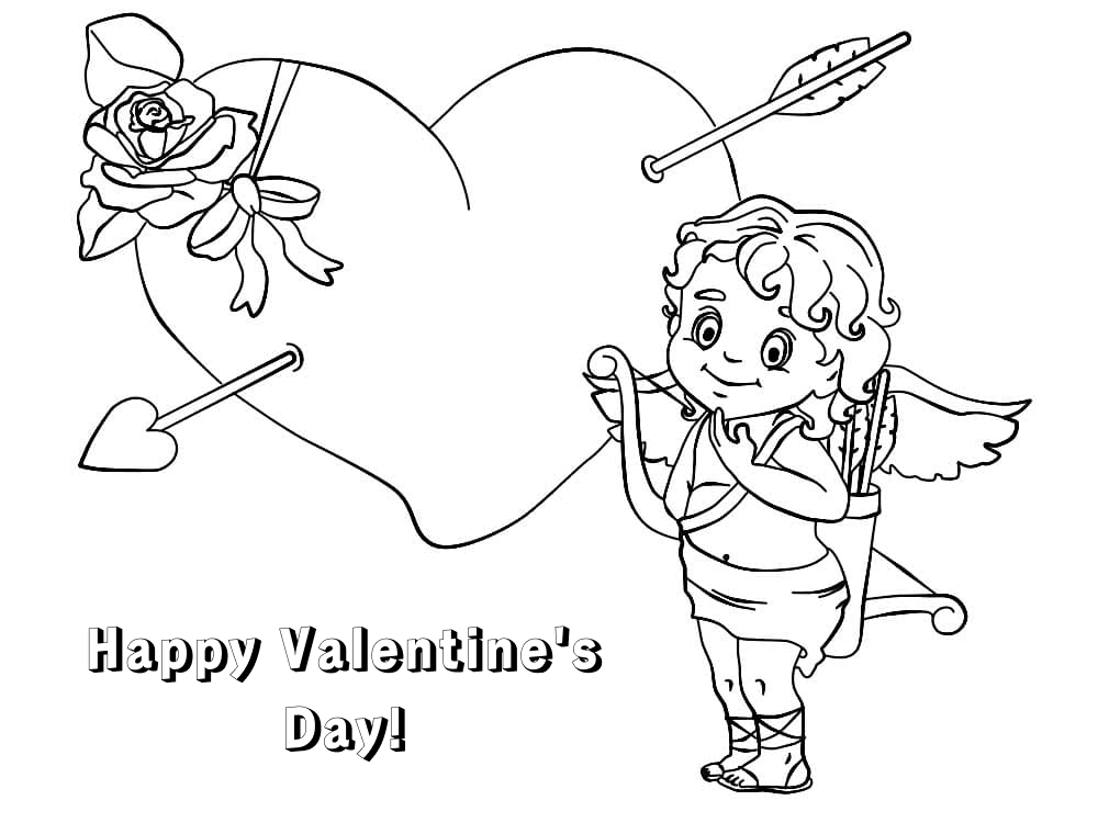 Valentine's Day Coloring Pages 2022 - Print Free.