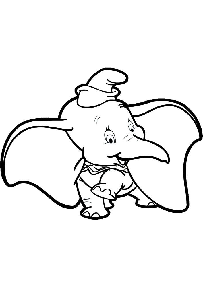 Divertido bebé Dumbo