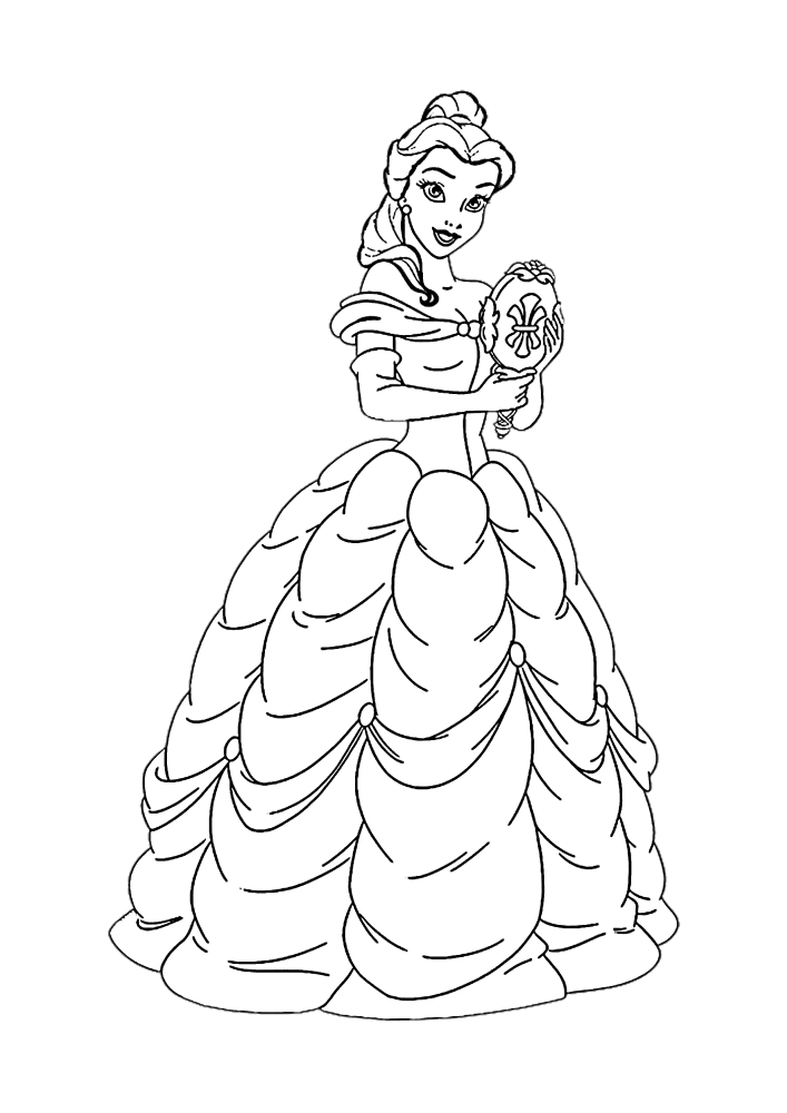 Belle va al baile