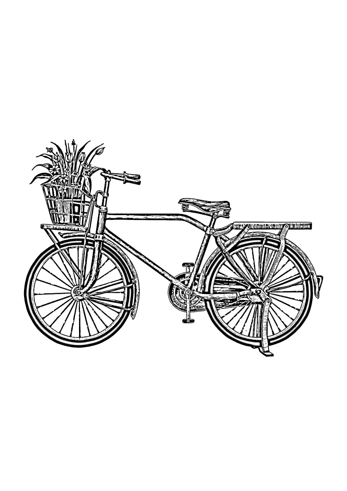 Деревенский велосипед