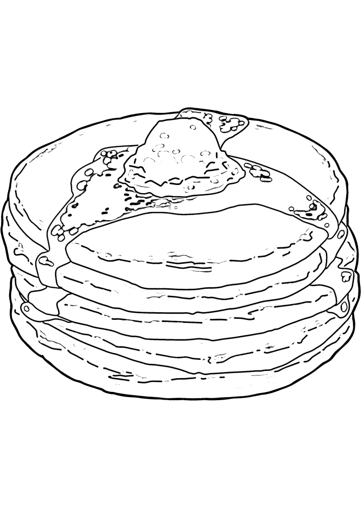 Delicious pancakes