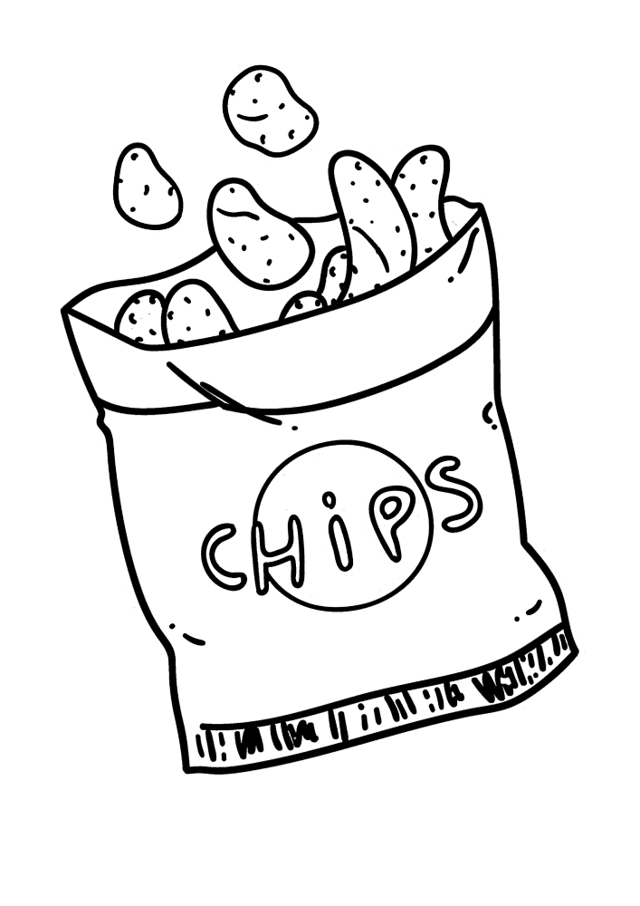 Chips para colorear