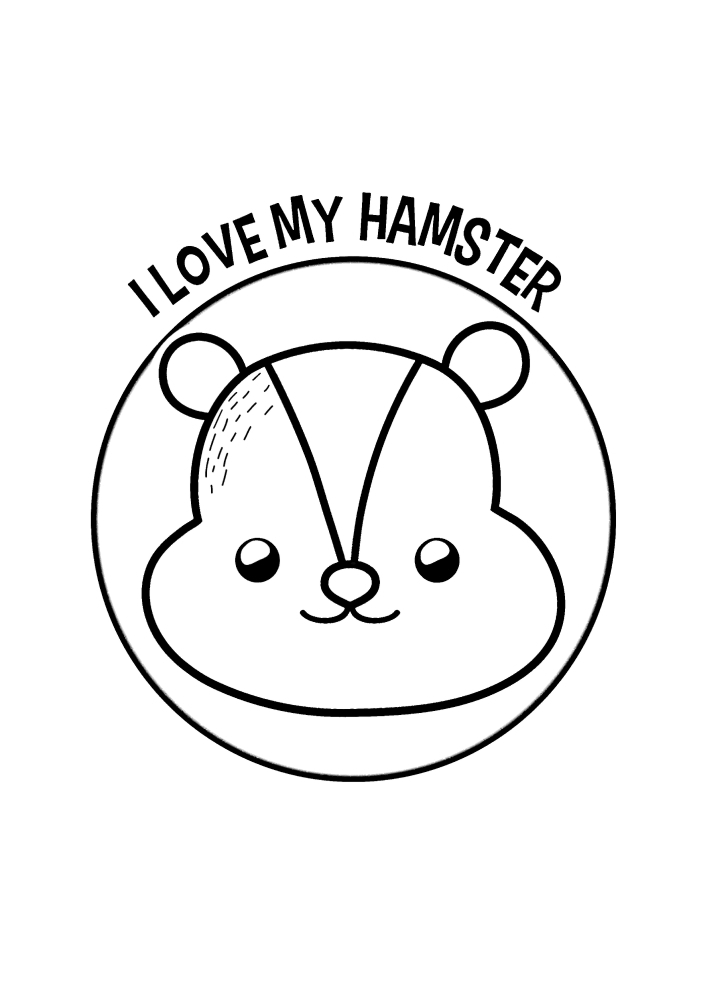 I love my hamster!