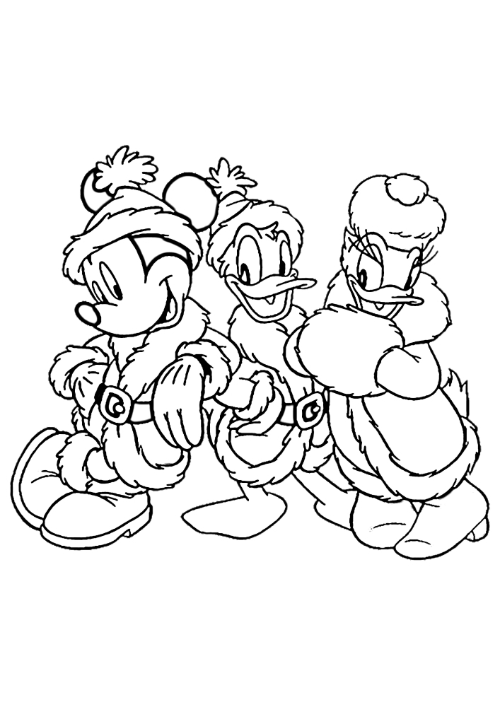 Christmas Disney Ducks