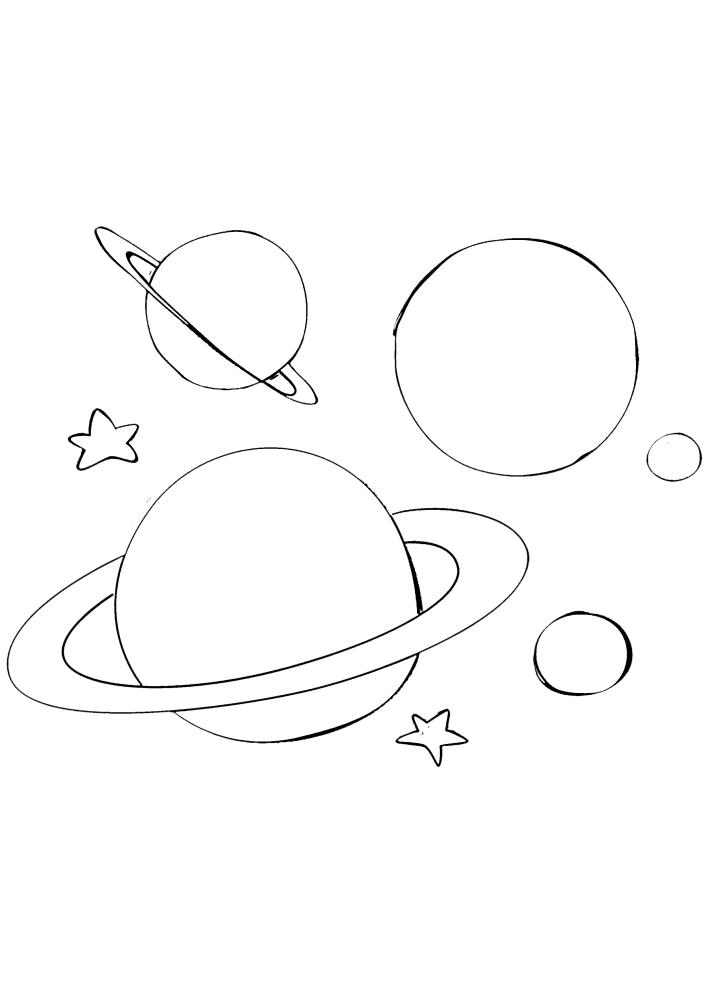 Planets and stars
