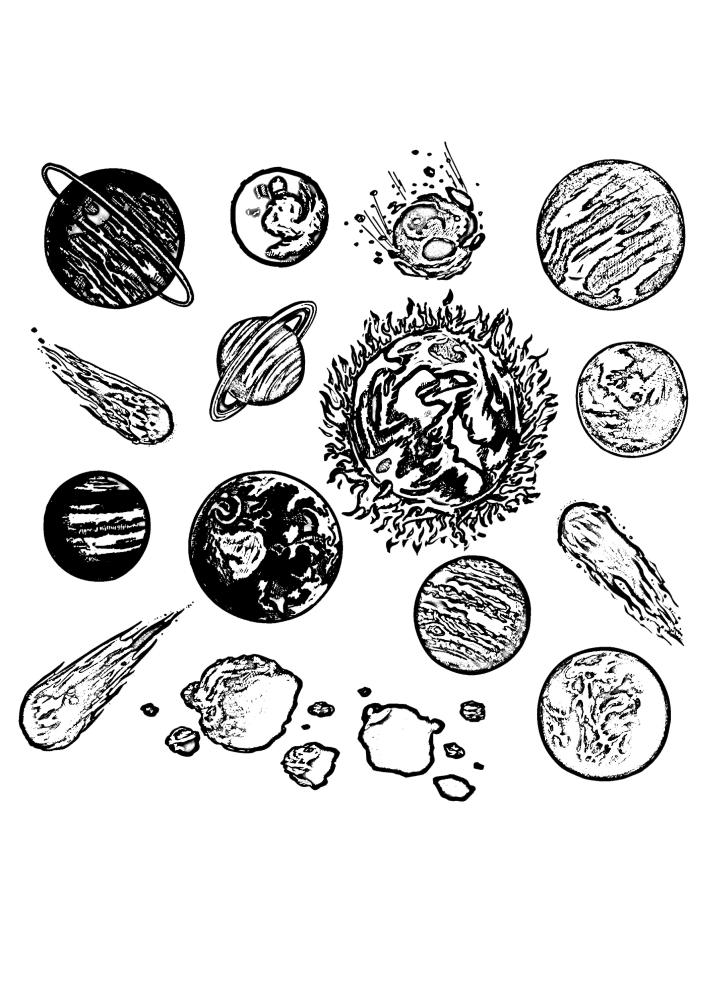 Meteoritos y planetas