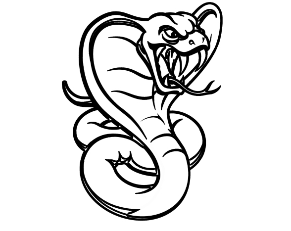 Snake coloring pages. 110 images - the largest collection. Print or download for free.
