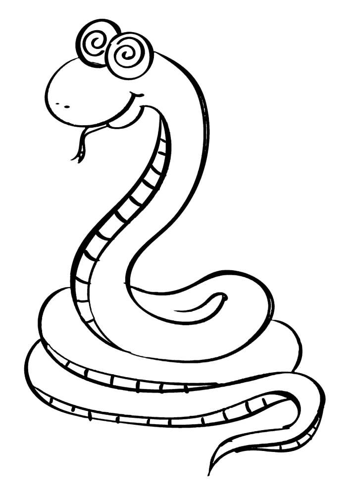 Загипнотизированная змея